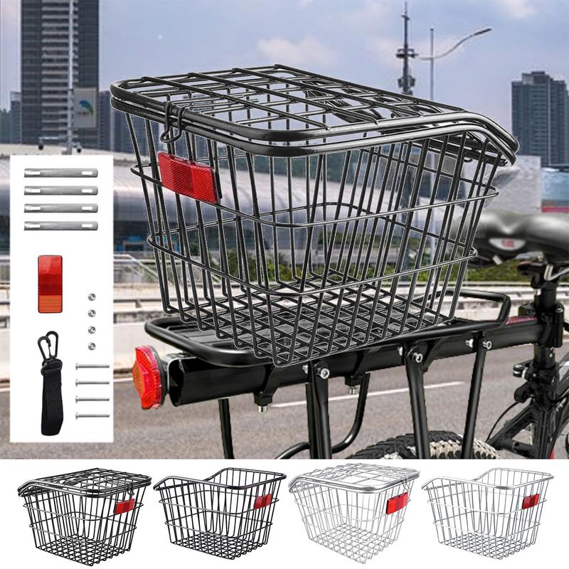 Cycling Gear Shelf - Cesta trasera para bicicleta, estante de