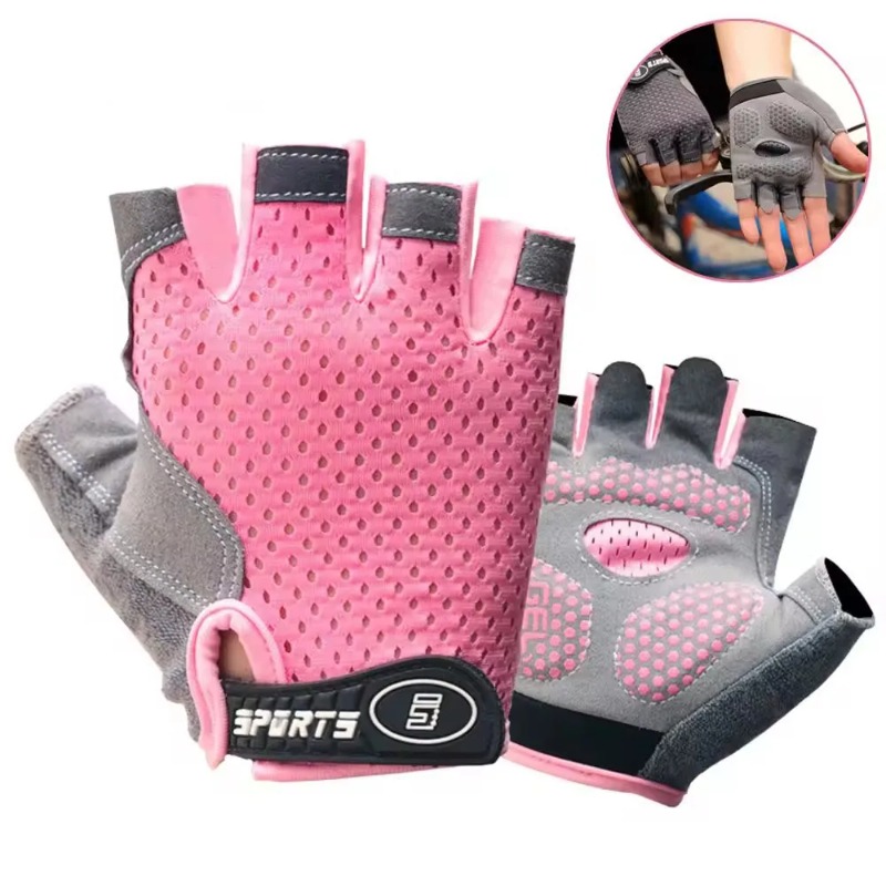 Cycling Hand Gear - Guantes de Ciclismo Transpirables Antideslizantes para