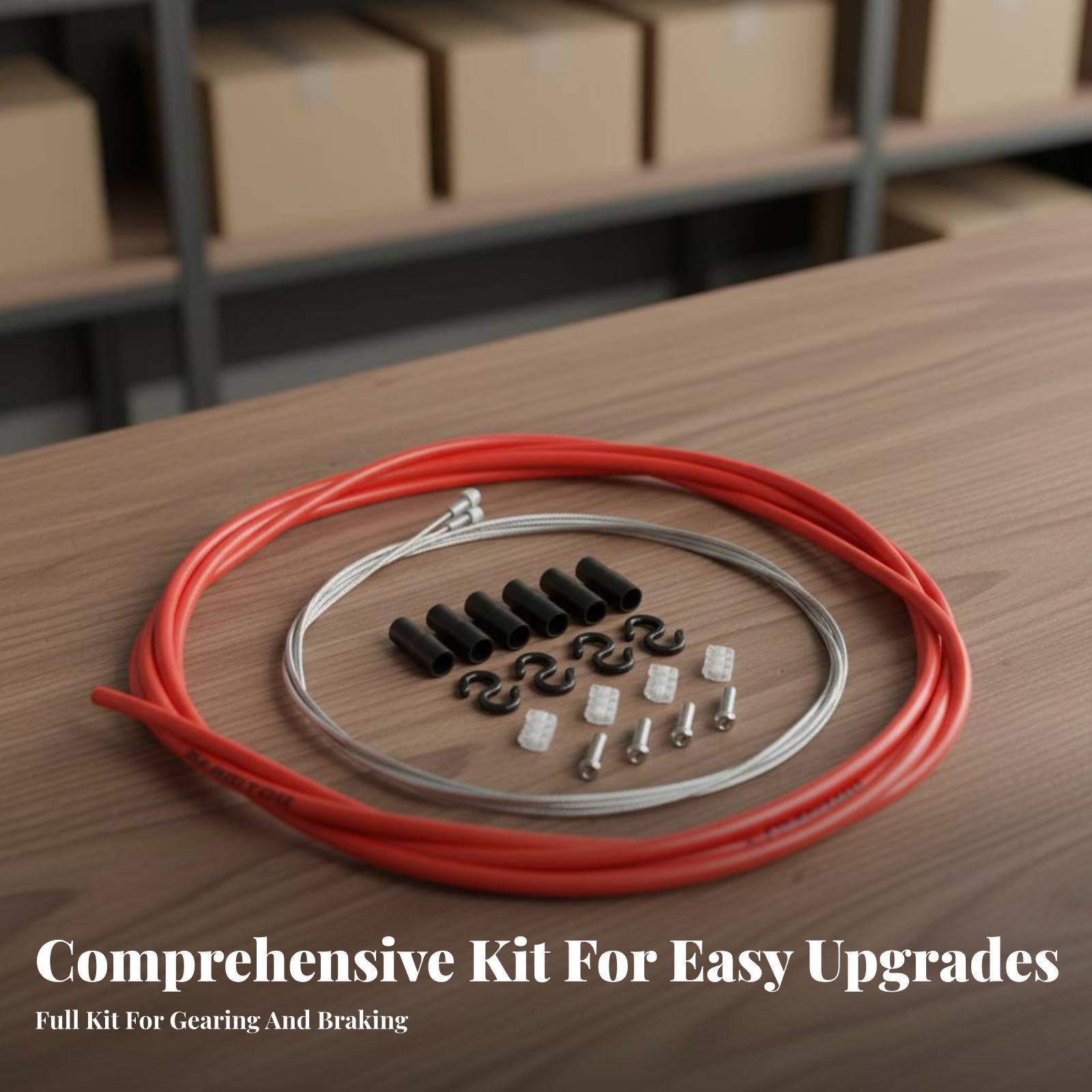 Cycling Low Gear - Kit de cables para freno y