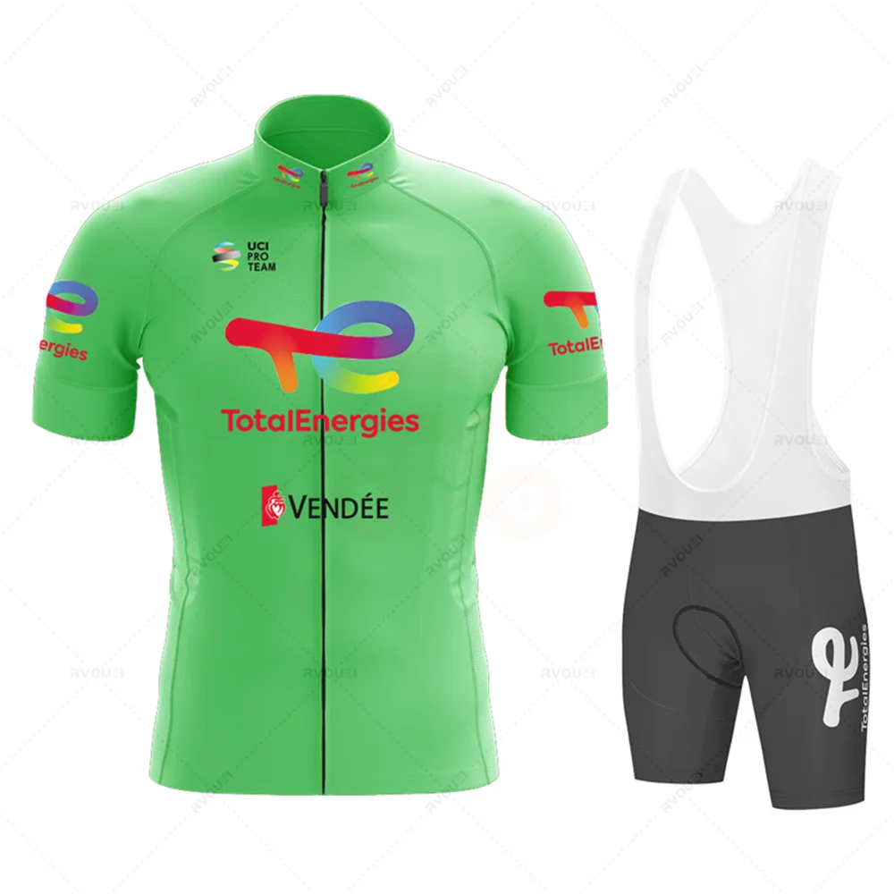 Cycling Gear Outfit - Total Energies-Conjunto de sudadera de Ciclismo