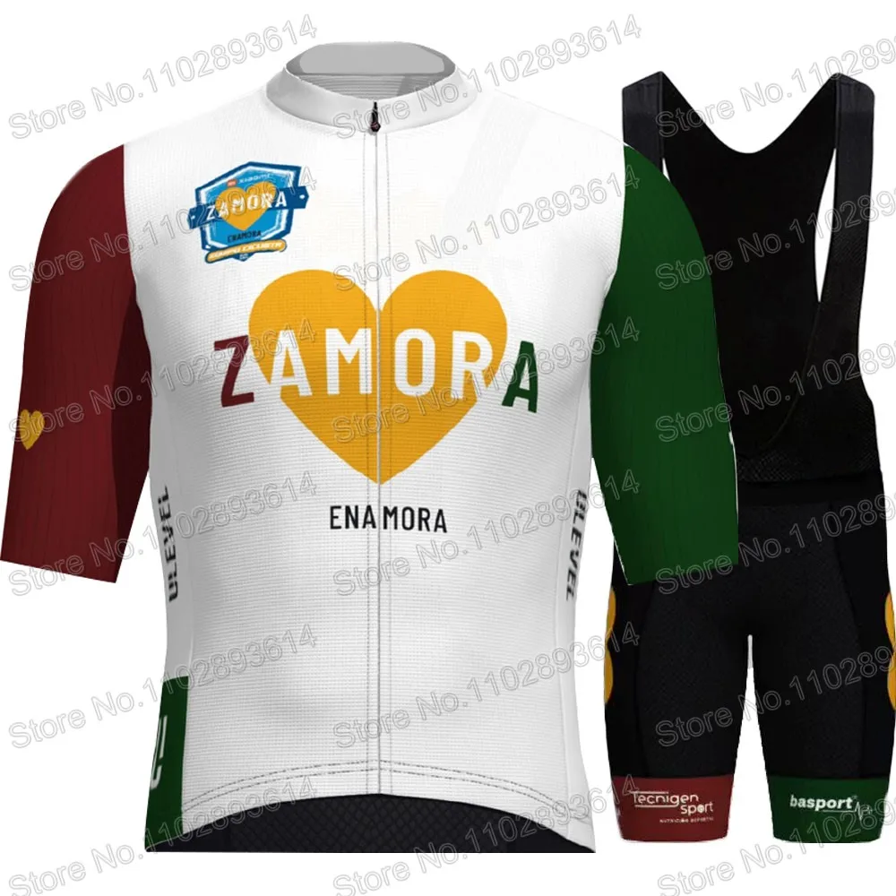 Cycling Gear Outfit - Zamora-Conjunto de Maillot de manga corta