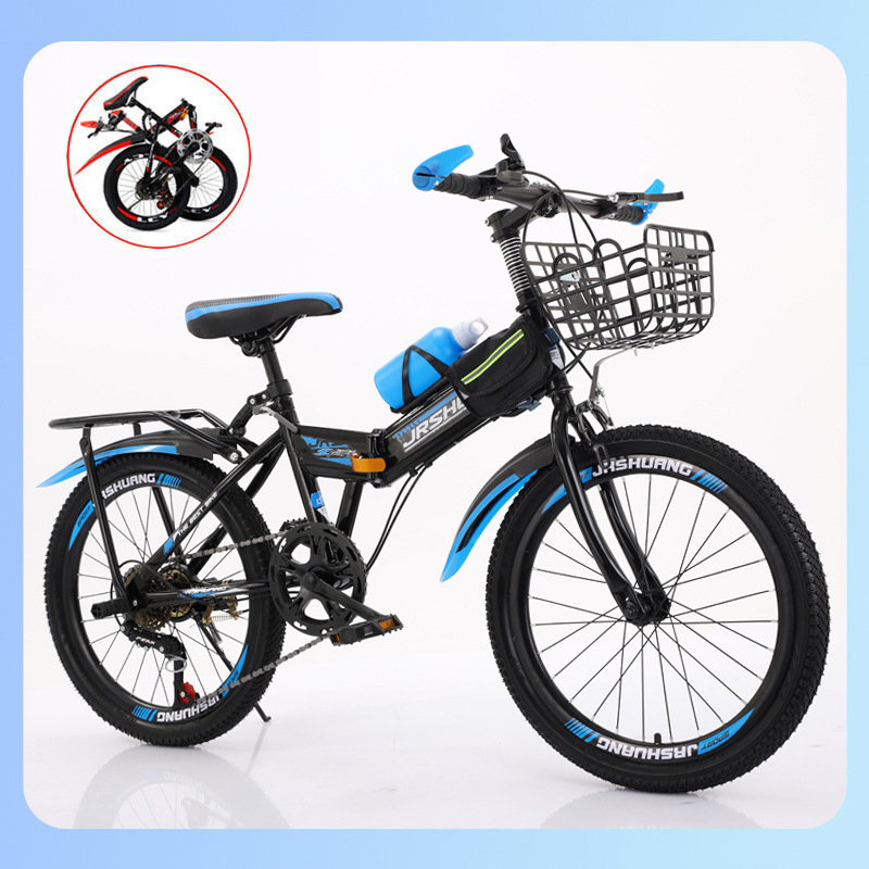 Cycling Low Gear - Bicicleta de montaña plegable para niños,