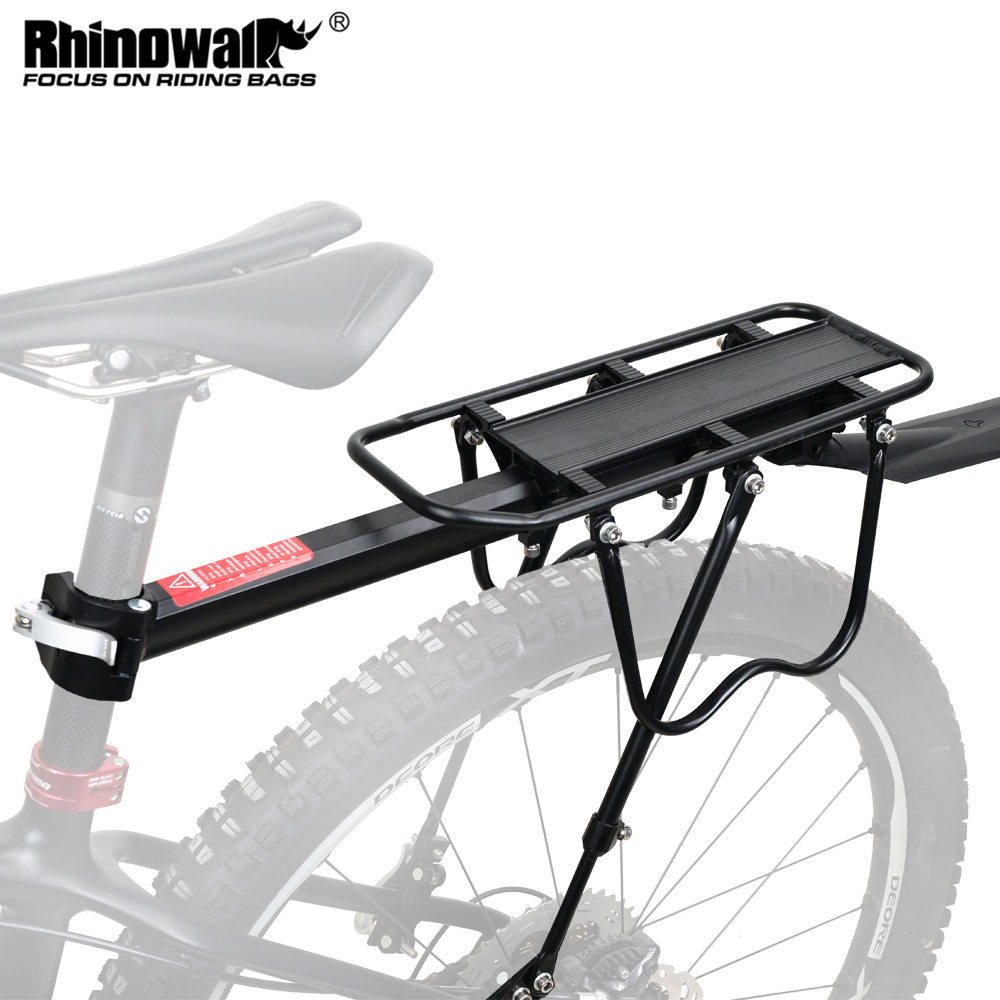 Cycling Gear Shelf - Rhinowalk-portaequipajes para bicicleta, soporte para bolsa