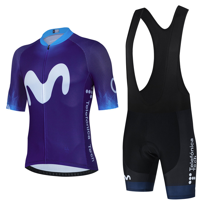 Movistar-Conjunto de Ropa de C - Cycling Gear Outfit reseña y precio