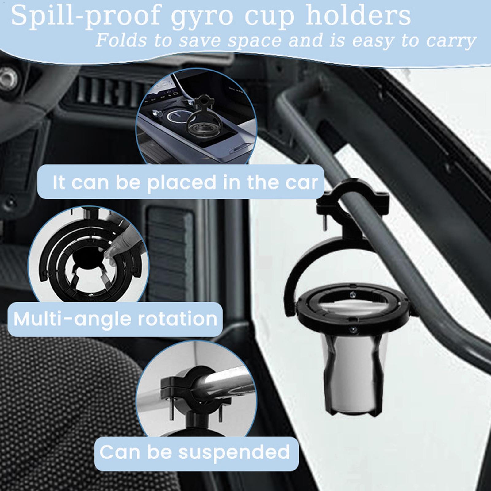 Portavasos giroscópico, soport - Water Bottle Holder reseña y precio