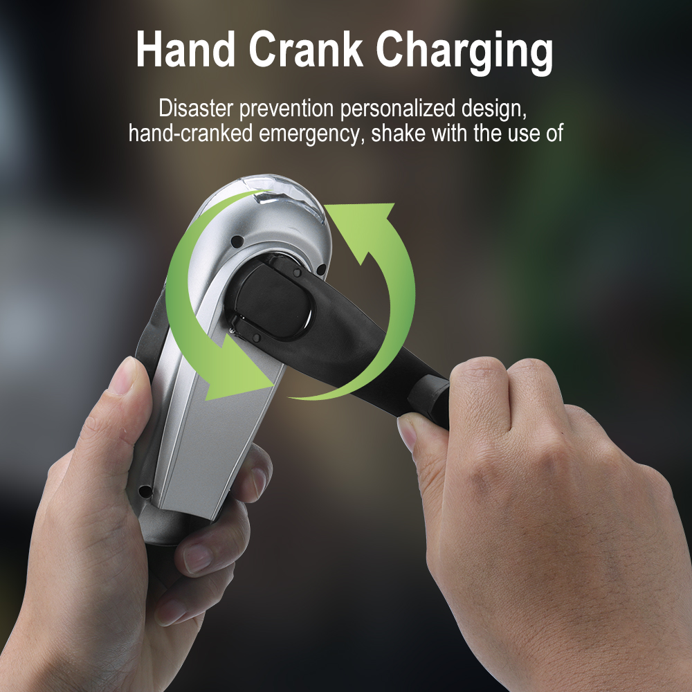 BORUIT-linterna LED con manive - Cycling Low Gear reseña y precio