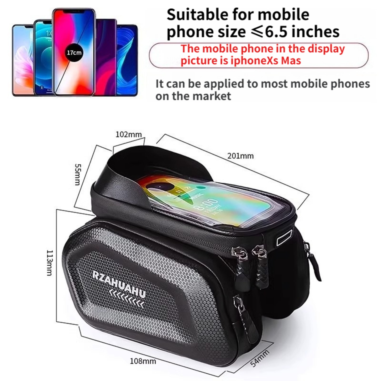 Bolsa para cuadro de bicicleta - Cycling Gear Organizer reseña y precio