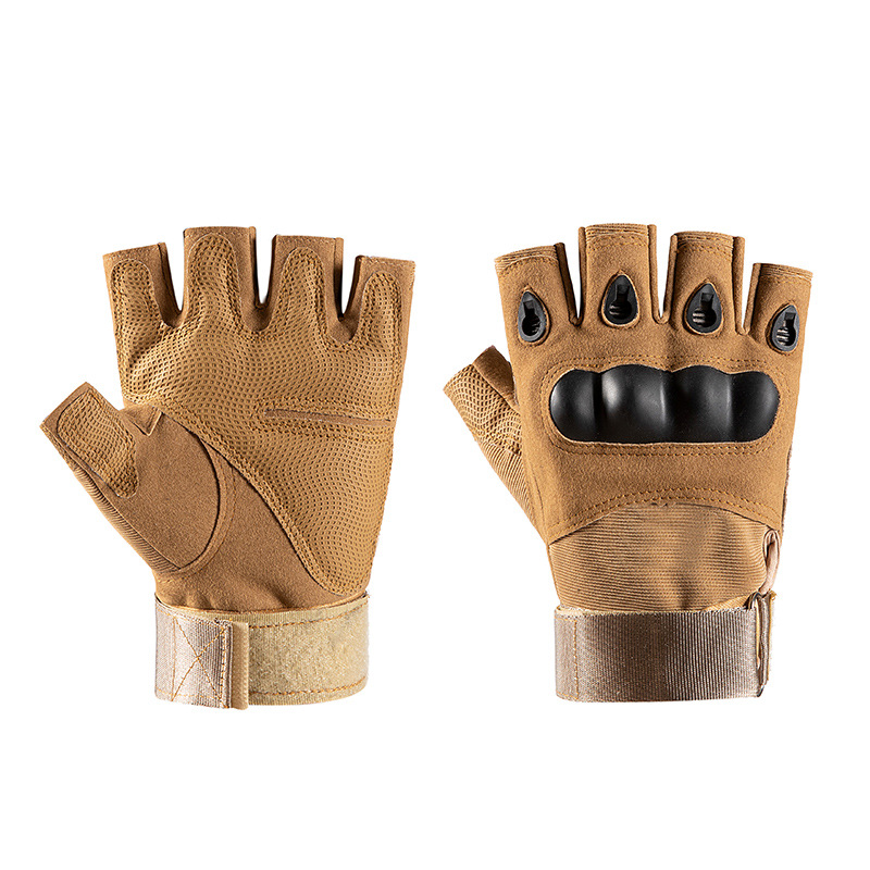 Guantes tácticos de medio dedo - Cycling Hand Gear reseña y precio