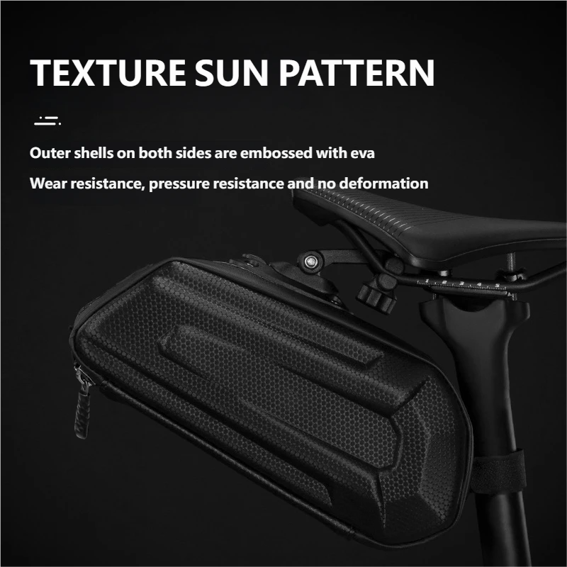 Bolsa de sillín de bicicleta d - Cycling Gear Organizer reseña y precio