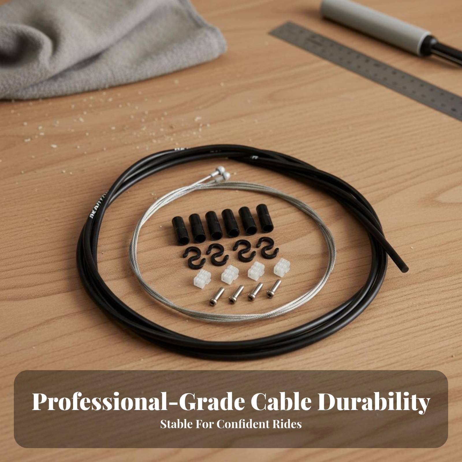 Kit de cables para freno y sel - Cycling Low Gear reseña y precio
