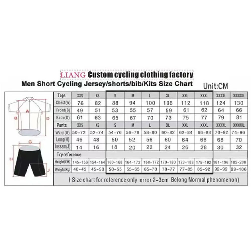 Conjunto de Jersey de Ciclismo - Cycling Gear Outfit reseña y precio
