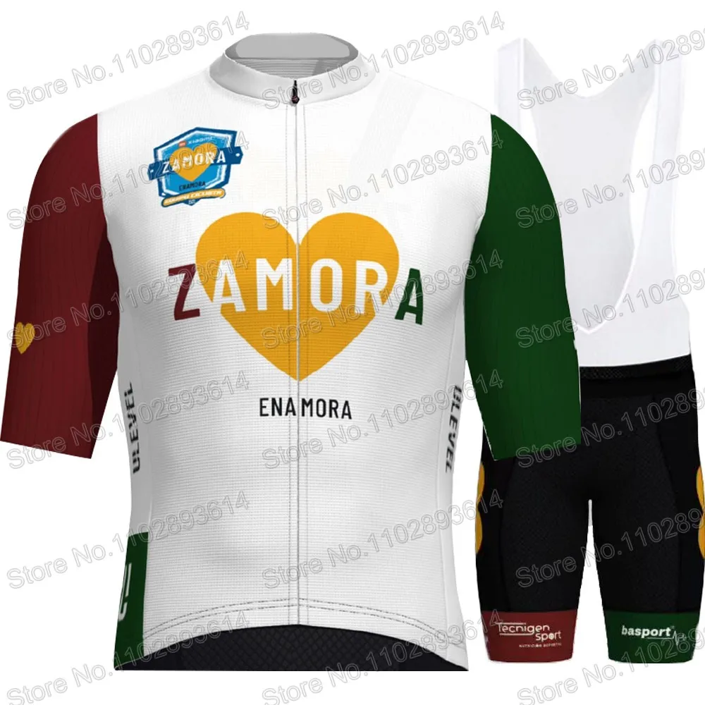 Zamora-Conjunto de Maillot de  - Cycling Gear Outfit reseña y precio