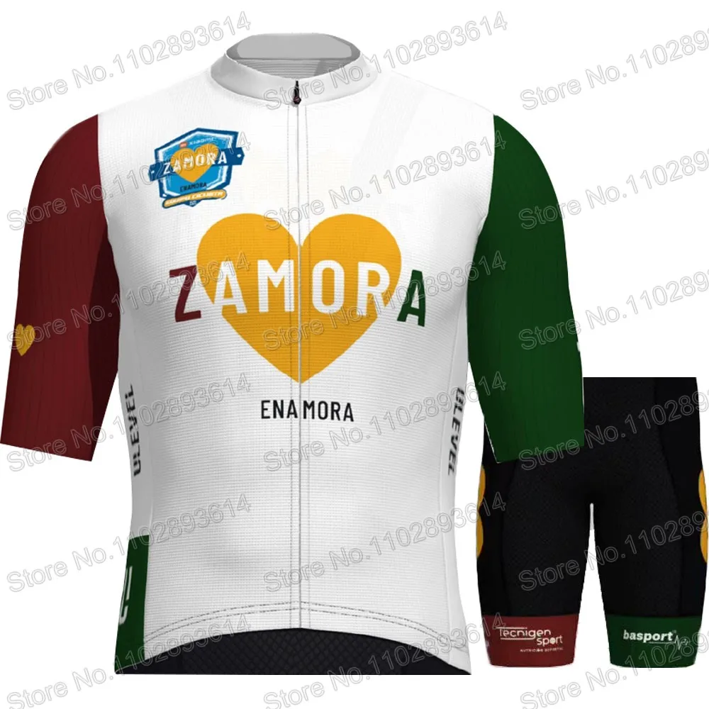 Zamora-Conjunto de Maillot de  - Cycling Gear Outfit reseña y precio