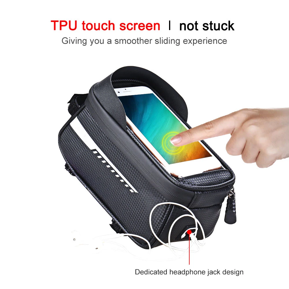 Bolsa de tubo superior para bi - Cycling Gear Organizer reseña y precio