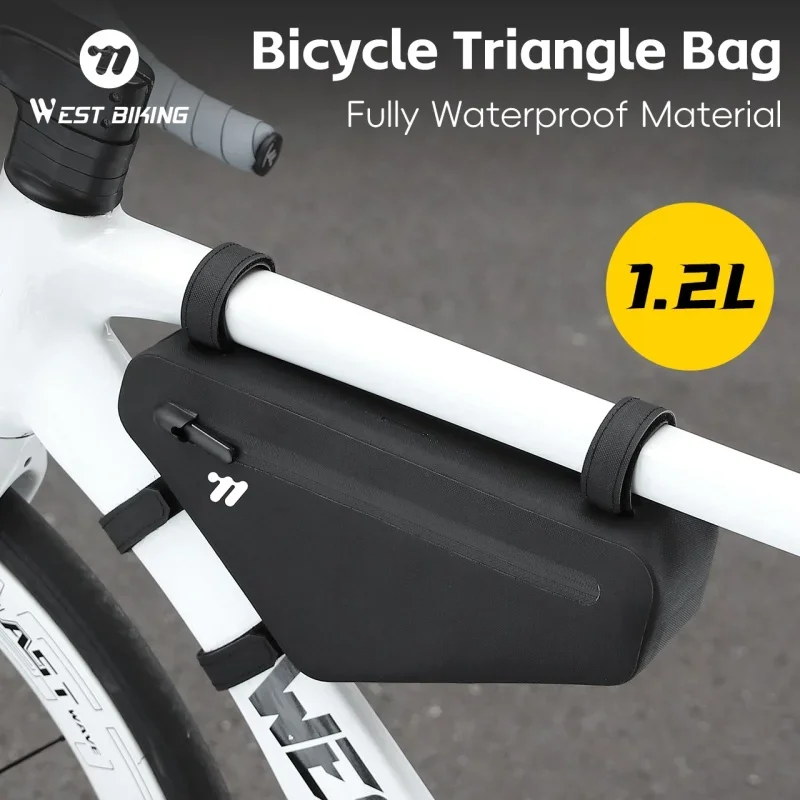 WEST BIKING-bolsa triangular p - Cycling Gear Organizer reseña y precio