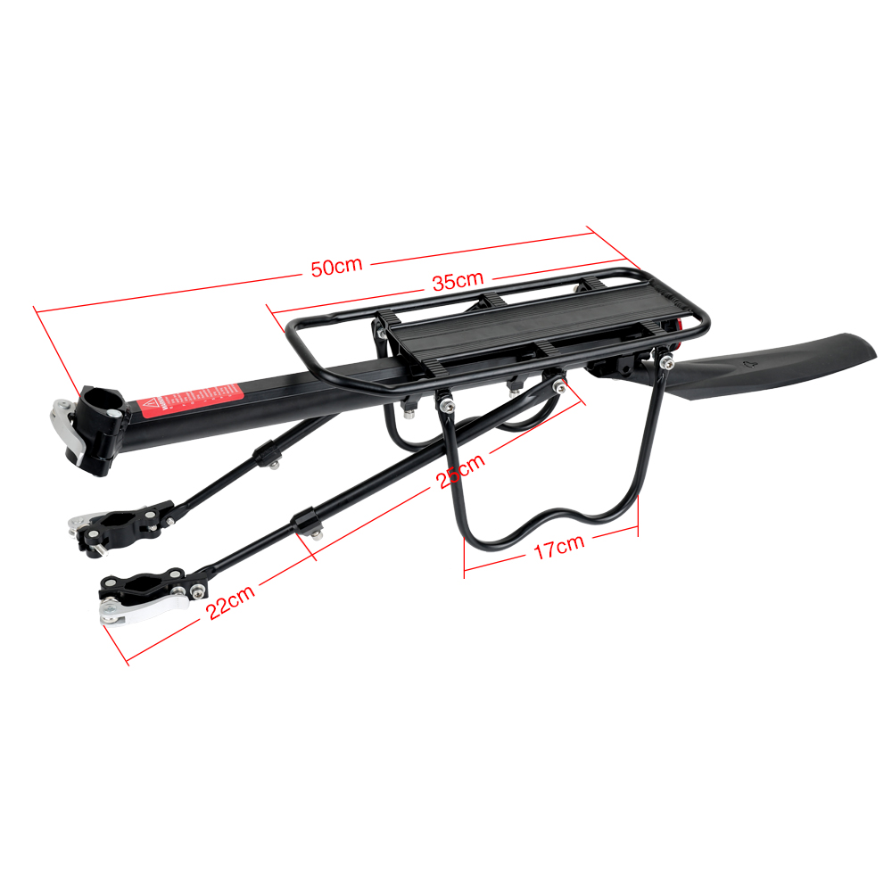 Rhinowalk-portaequipajes para  - Cycling Gear Shelf reseña y precio