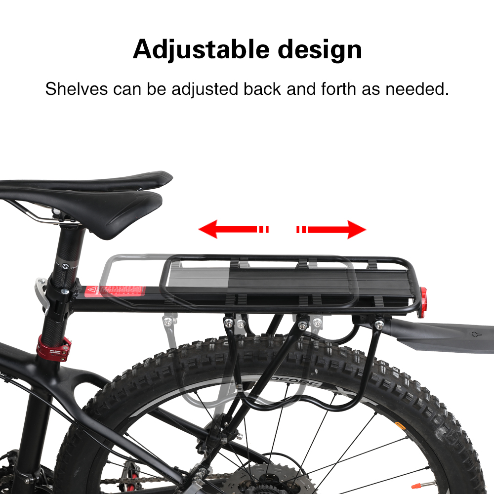 Rhinowalk-portaequipajes para  - Cycling Gear Shelf reseña y precio
