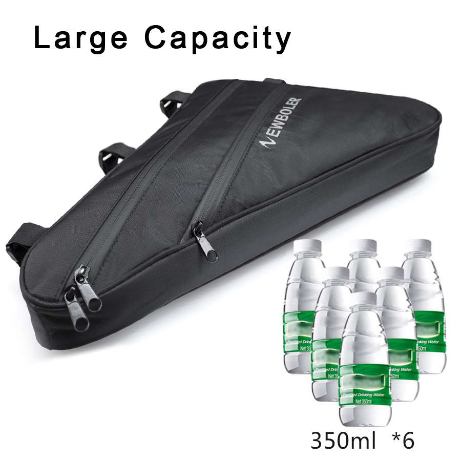 NEWBOLER, bolsa triangular gra - Cycling Gear Organizer reseña y precio