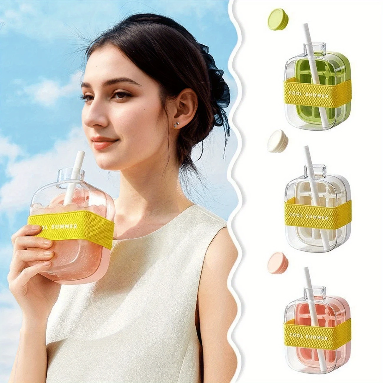 Botella de agua 2 en 1 con mol - Water Bottle Holder reseña y precio