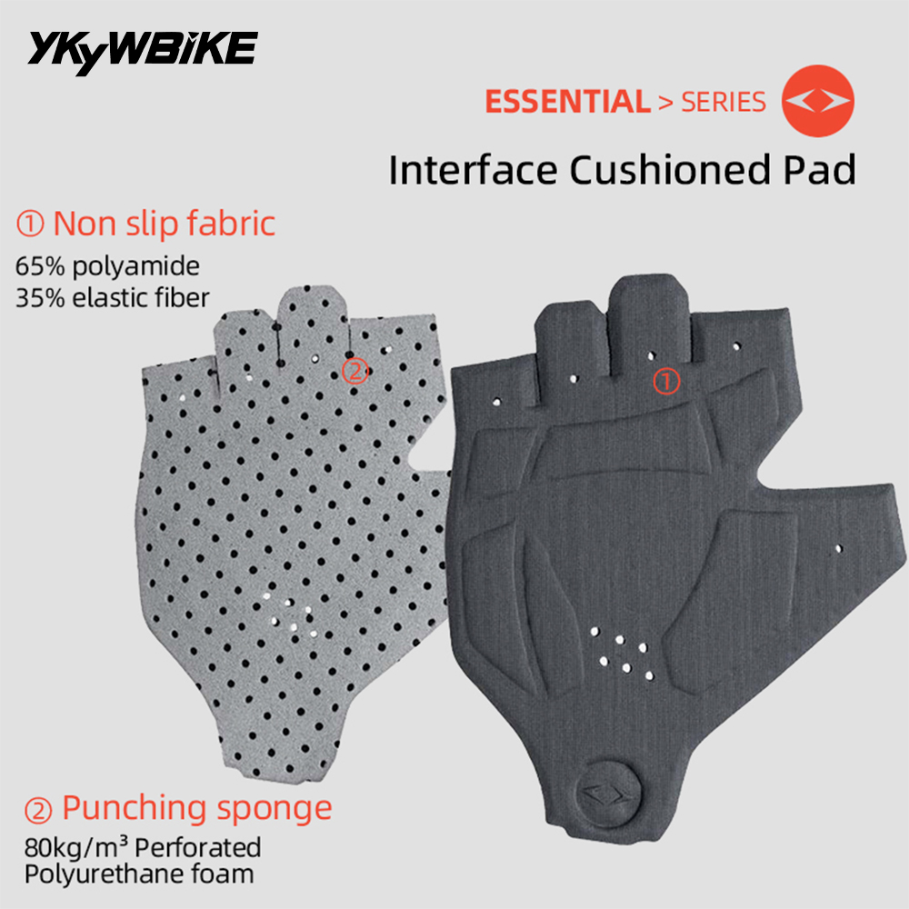 YKYW Italia interfaz Pad guant - Ykyw Cycling Gear reseña y precio