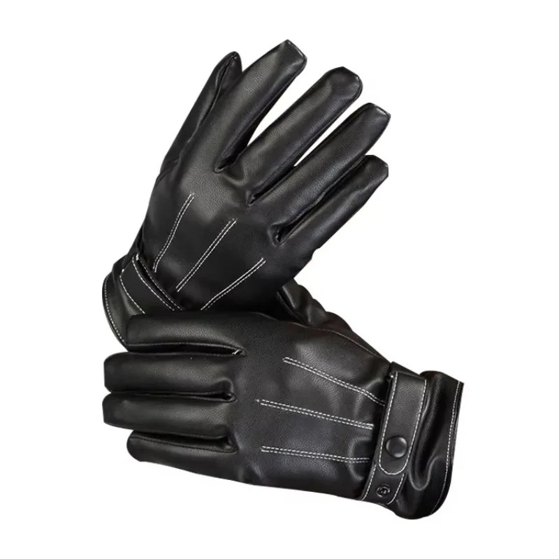 Guantes de hombre de cuero PU  - Cycling Hand Gear reseña y precio