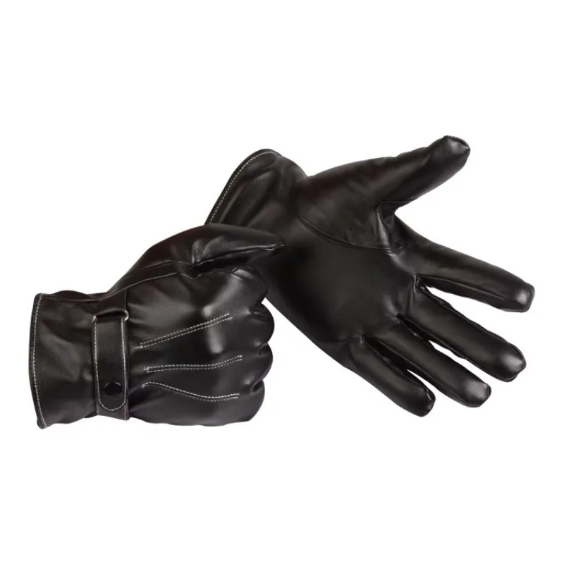 Guantes de hombre de cuero PU  - Cycling Hand Gear reseña y precio