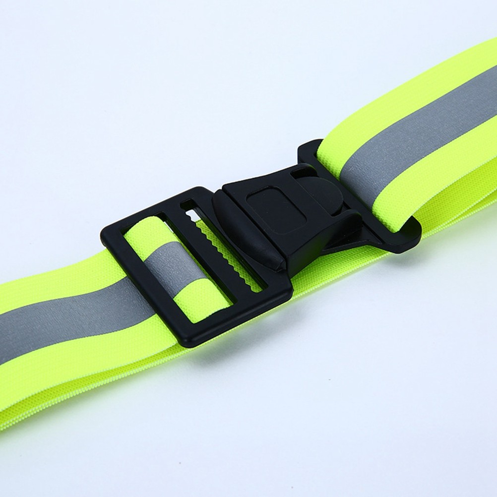 Cinturón reflectante verde flu - Cycling High Gear reseña y precio